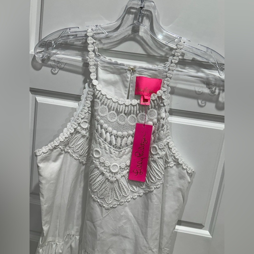 Lilly Pulitzer Britt Cotton Halter Dress NEW Size Small - Picture 5 of 8